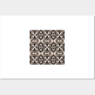 Geometric Diamond Motif Posters and Art